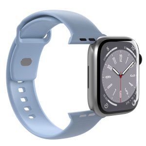 Puro Pasek PURO ICON Apple Watch 4/5/6/7/SE/8/Ultra 44/45/49mm (S/M & M/L) (Powder Blue) 3