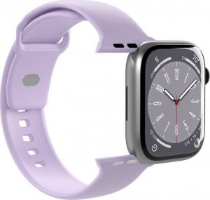 Puro Pasek PURO ICON Apple Watch 4/5/6/7/SE/8/Ultra 44/45/49mm (S/M & M/L) (Tech Lavender) 3