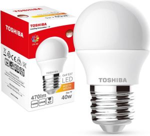 Toshiba LED Golf 5W, 470lm,, 2700K, 80Ra, E27 (01301315137A) 1