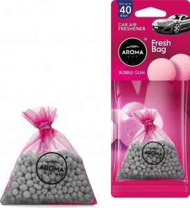 AROMA CAR Odświeżacz powietrza aroma fresh bag bubble gum - new - ceramica 1