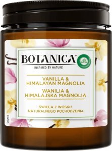 Air Wick Air Wick Botanica świeca z wosku naturalnego pochodzenia Wanilia & Himalajska Magnolia 205g 1