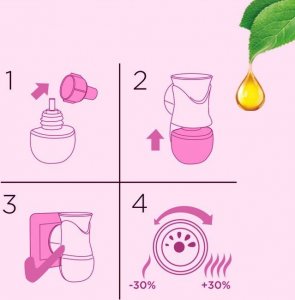 Air Wick Air Wick Electrical Księżycowa Lilia Otulona Satyną Odświeżacz Powietrza Wkład 19ML 5