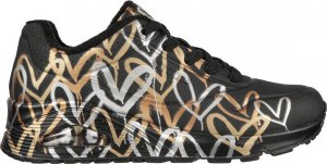 Skechers Skechers damskie buty sportowe UNO METALLIC LOVE 155523/BKGD 36,5 1