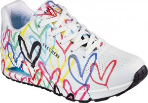 Skechers Skechers damskie buty sportowe UNO SPREAD THE LOVE 155507 WMLT 41 1