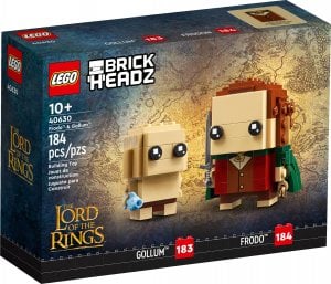 LEGO BrickHeadz Frodo i Gollum (40630) 1