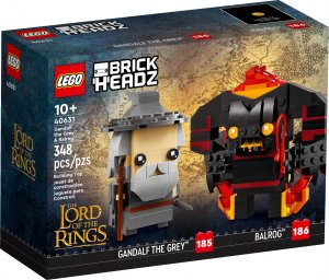 LEGO BrickHeadz Gandalf Szary i Balrog (40631) 1