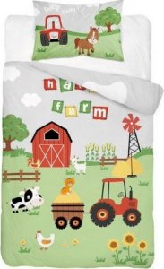 Detexpol  Pościel 90x120 do łóżeczka wesoła farma 1