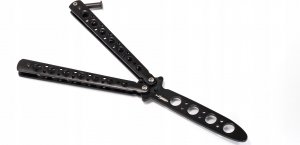 Nóż motylkowy treningowy Butterfly CS:GO balisong 2
