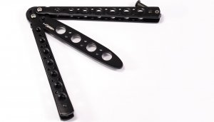 Nóż motylkowy treningowy Butterfly CS:GO balisong 3