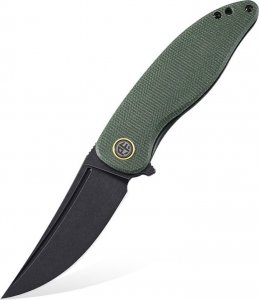 Petrified Fish Nóż składany Petrified Fish Simum PF-P06 GRMDW Green Micarta 1