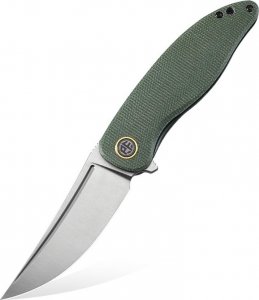 Petrified Fish Nóż składany Petrified Fish Simum PF-P06 GRMS Green Micarta 1