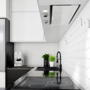 Okap Globalo Okap kuchenny Floweri 60.2 White 7