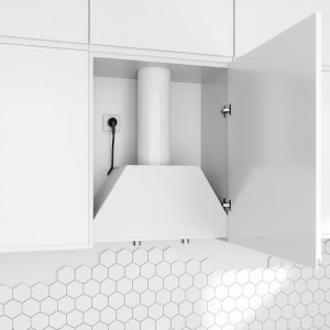 Okap Globalo Okap kuchenny Floweri 60.2 White 9