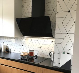 Okap Globalo Okap kuchenny Zenesor 90.2 Black 4