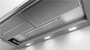 Okap Bosch Okap Bosch DFS097A51 Seria 4 Teleskopowy, klasa efektywności energetycznej A, szerokość 90 cm, 397 m/h, przyciski, srebrny meta 3