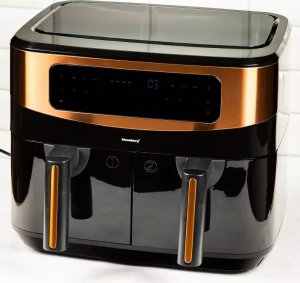 Frytkownica beztłuszczowa Klausberg Frytkownica beztłuszczowa z podwójnym koszem 9L Klausberg KB 7589 1750W 2