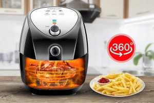 Frytkownica beztłuszczowa Frytkownica Beztłuszczowa Aigostar 3,5L 1500 W 4