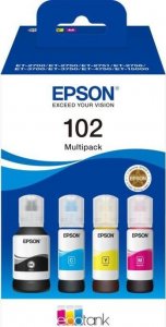 Tusz Epson  Zestaw 4 szt. - czarny, żółty, cyjan, magenta - oryginał - pojemnik na tusz 1