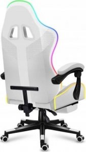Fotel Huzaro Force 4.7 White RGB 12
