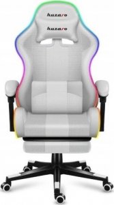 Fotel Huzaro Force 4.7 White RGB 2