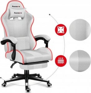Fotel Huzaro Force 4.7 White RGB 5
