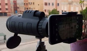 Lornetka Verk TELESKOP LUNETA MONOKULAR STATYW DO TELEFONU 40X60 4