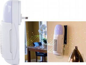 Oczyszczacz powietrza Verk JONOWY OCZYSZCZACZ POWIETRZA LAMPKA NOCNA FILTR 2