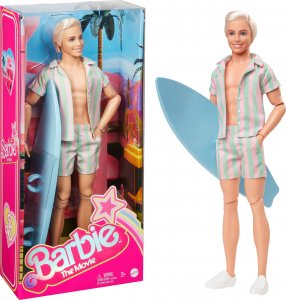 Lalka Barbie Mattel Ryan Gosling jako Ken (surfer outfit) HPJ97 1