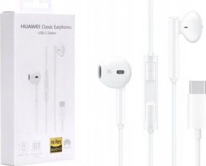 Słuchawki Huawei ORYGINALNE SŁUCHAWKI HUAWEI CM33 USB TYP C P20 PRO 1