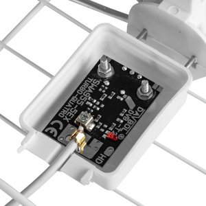Antena RTV Davbol Antena pokojowa siatkowa white W1E MUX123 8 Davbol 3