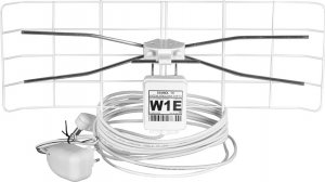 Antena RTV Davbol Antena pokojowa siatkowa white W1E MUX123 8 Davbol 9