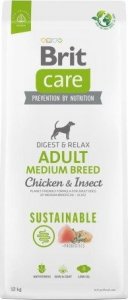 Brit Care Sustainable Adult Med Chicken Insect 12kg 1