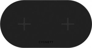 Ładowarka Cygnett Podwójna ładowarka bezprzewodowa Cygnett 20W (czarna) 1