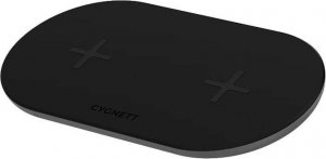 Ładowarka Cygnett Podwójna ładowarka bezprzewodowa Cygnett 20W (czarna) 5