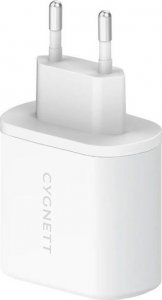 Ładowarka Cygnett Ładowarka sieciowa Cygnett 2x USB-C 35W (biała) 1