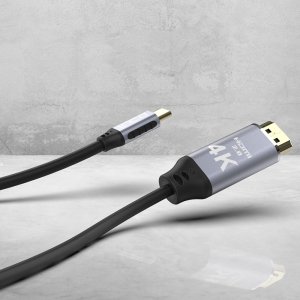 Kabel USB Cian Technology USB-C - HDMI 2 m Czarny (ITCH-02TX) 10