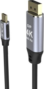 Kabel USB Cian Technology USB-C - DisplayPort 2 m Czarny (ITCD-02TX) 2
