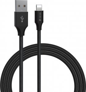 Kabel USB Devia Devia kabel Gracious USB - Lightning 2,0 m 2,1A czarny 1
