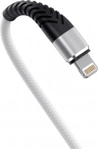 Kabel USB Havit HAVIT kabel  CB705 USB - LIGHTNING  1,0m 2,1A szary 1