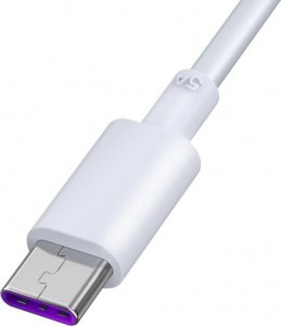 Kabel USB Devia Devia kabel Shark USB - USB-C 1,5 m 5A biały 3
