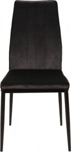 Signal Krzesło  ATOM VELVET czarne 2