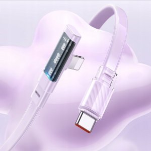 Kabel USB Mcdodo Lightning - USB-C 1.2 m Fioletowy 2