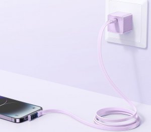 Kabel USB Mcdodo Lightning - USB-C 1.2 m Fioletowy 5