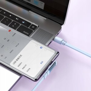 Kabel USB Mcdodo USB-C - USB-C 1.2 m Niebieski (CA-3452) 4