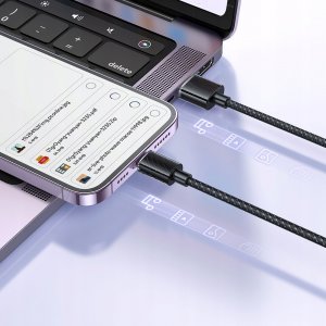 Kabel USB Mcdodo Lightning - USB-A 1.2 m Czarny (CA-3640) 6