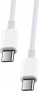 Kabel USB TelForceOne Maxlife kabel MXUC-05 USB-C - USB-C 2,0 m 60W biały 2