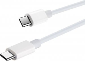 Kabel USB TelForceOne Maxlife kabel MXUC-05 USB-C - USB-C 1,0 m 100W biały 1
