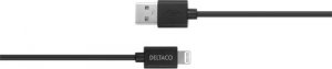 Kabel USB Deltaco USB-A - Lightning 2 m Czarny (IPLH-412) 1