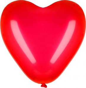 Springos Balony serca na walantynki, urodziny 100 szt. czerwone serduszka UNIWERSALNY 9