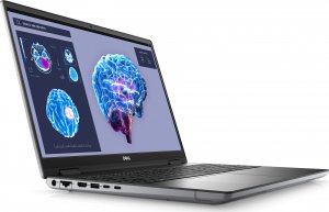 Laptop Dell DELL Precision 7680 i9-13950HX Mobilna stacja robocza 40,6 cm (16") Full HD+ Intel® Core™ i9 32 GB DDR5-SDRAM 1000 GB SSD NVIDIA RTX 3500 Wi-Fi 6E (802.11ax) Windows 11 Pro Szary 2